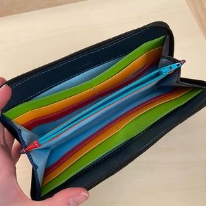 MyWalit Genuine Italian Leather Zip Wallet